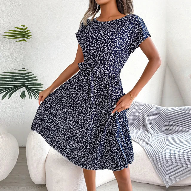 Elouane | Robe De Soirée Plissée Pour Femmes | Midi