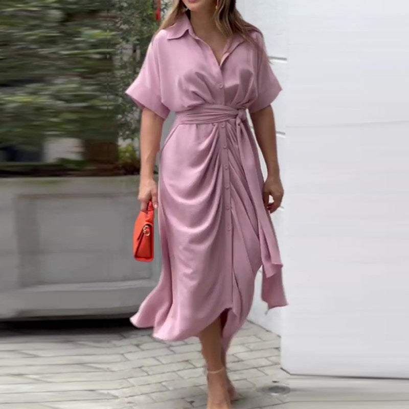 Louve | Robe d'Été | Manches Chauve-Souris | Maxi