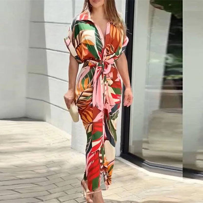 Louve | Robe d'Été | Manches Chauve-Souris | Maxi