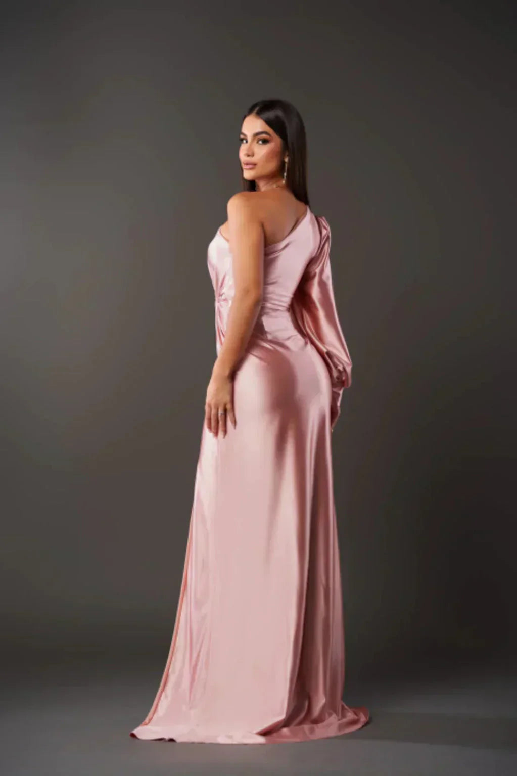 Hermance | Robe Luxueuse Asymétrique Pour Femmes | Maxi