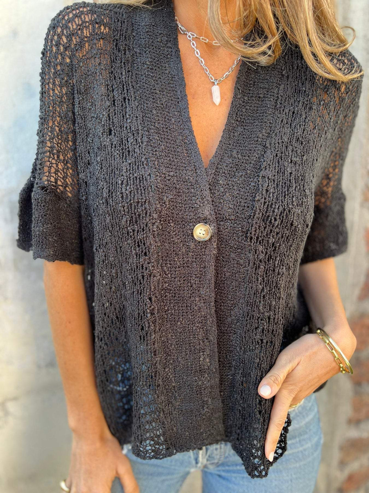 Pierrette | Blouse Confortable En Maille Pour Femme | Chic