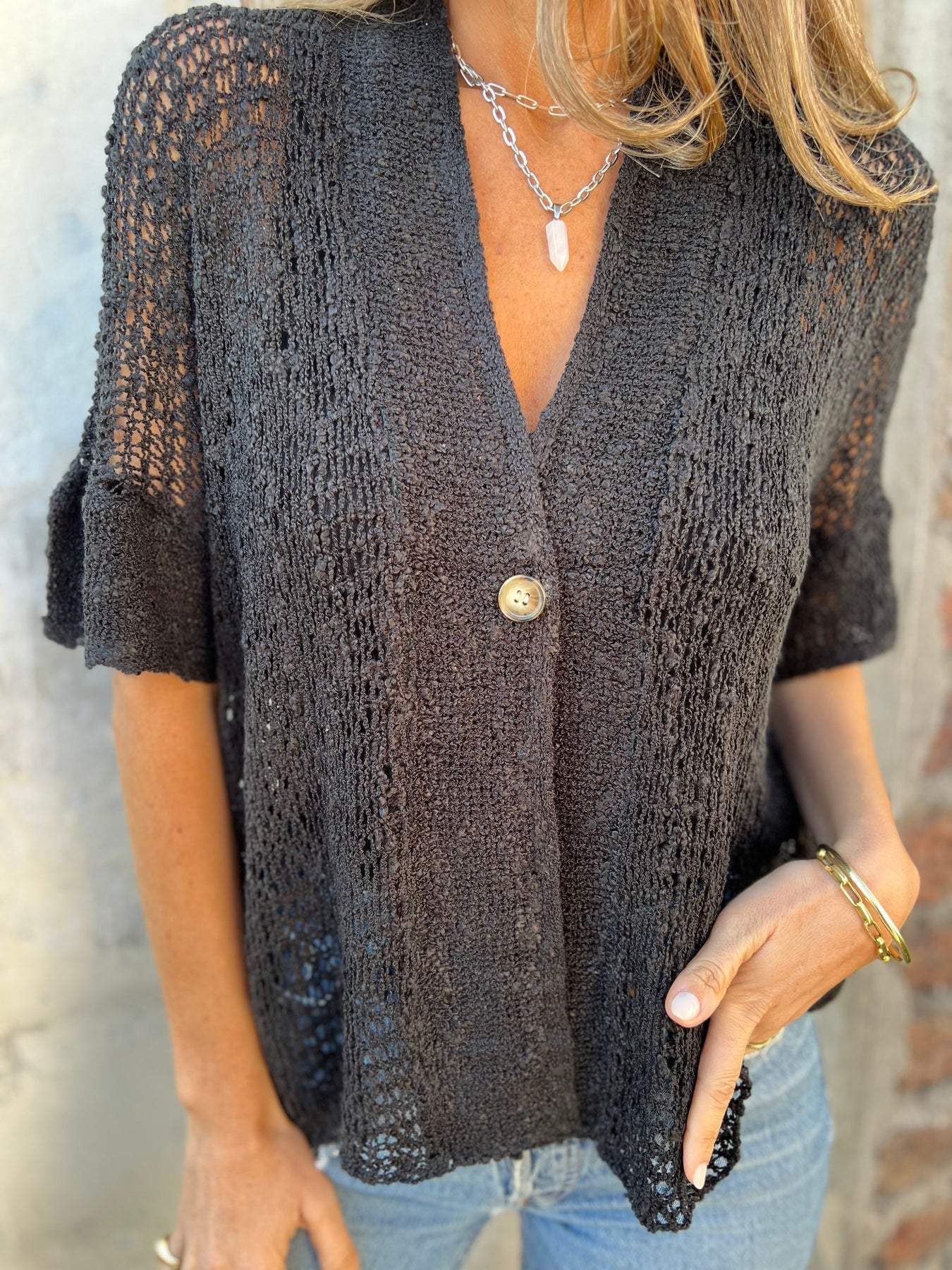 Pierrette | Blouse pour Femme | Manches Courtes | Bohème