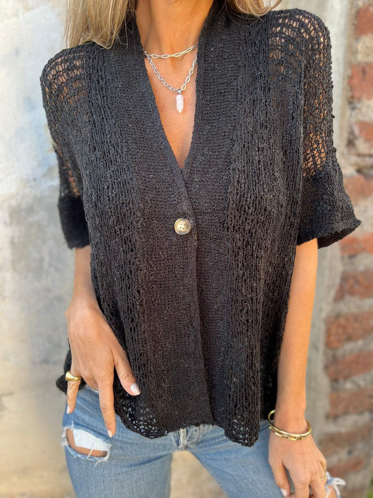 Pierrette | Blouse Confortable En Maille Pour Femme | Chic