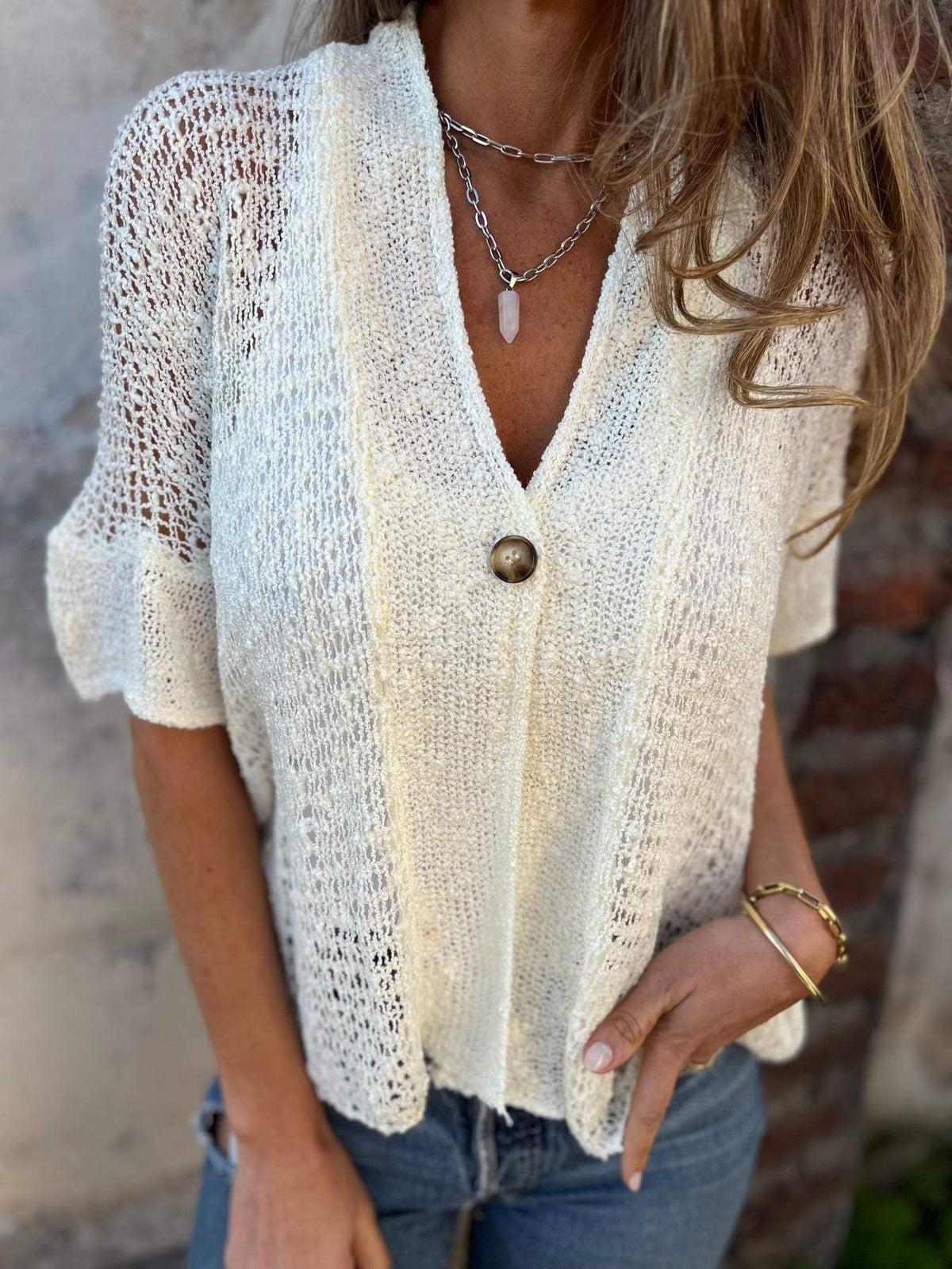 Pierrette | Blouse Confortable En Maille Pour Femme | Chic
