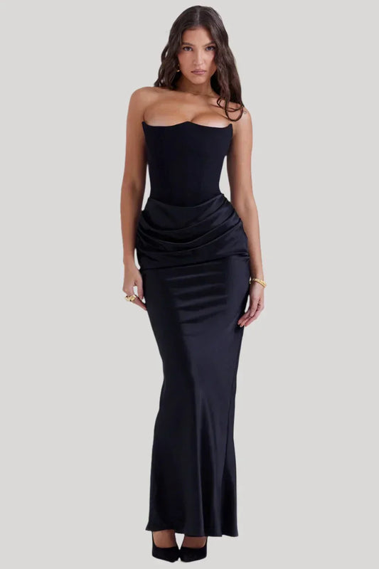 Robe d'invitée de mariage chic Pour Femmes | Maxi