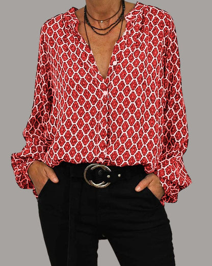 Léonie | Blouses Femme | à Motifs | Amples