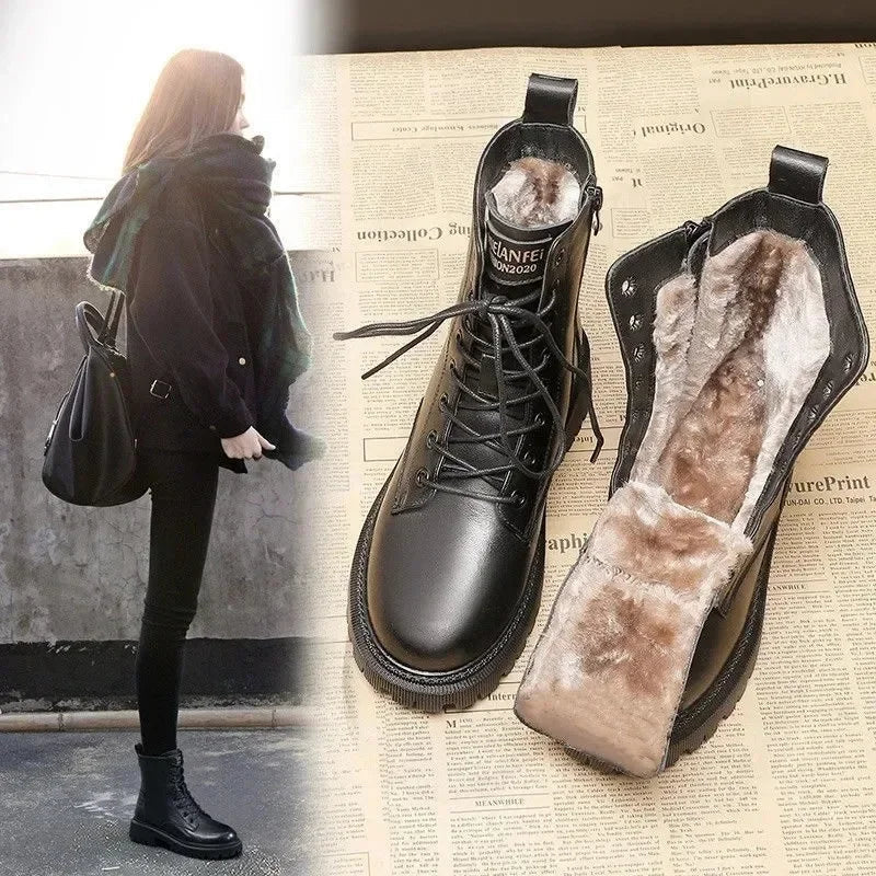 Bottes D'hiver Doublées Pour Femmes | Élégantes Et Chaudes