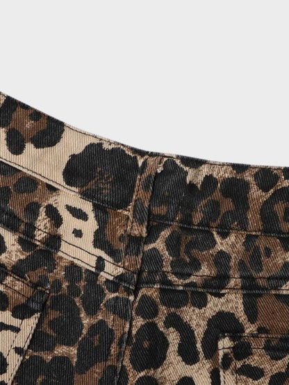 Aimée-Claire | Pantalons Femmes Imprimé Léopard