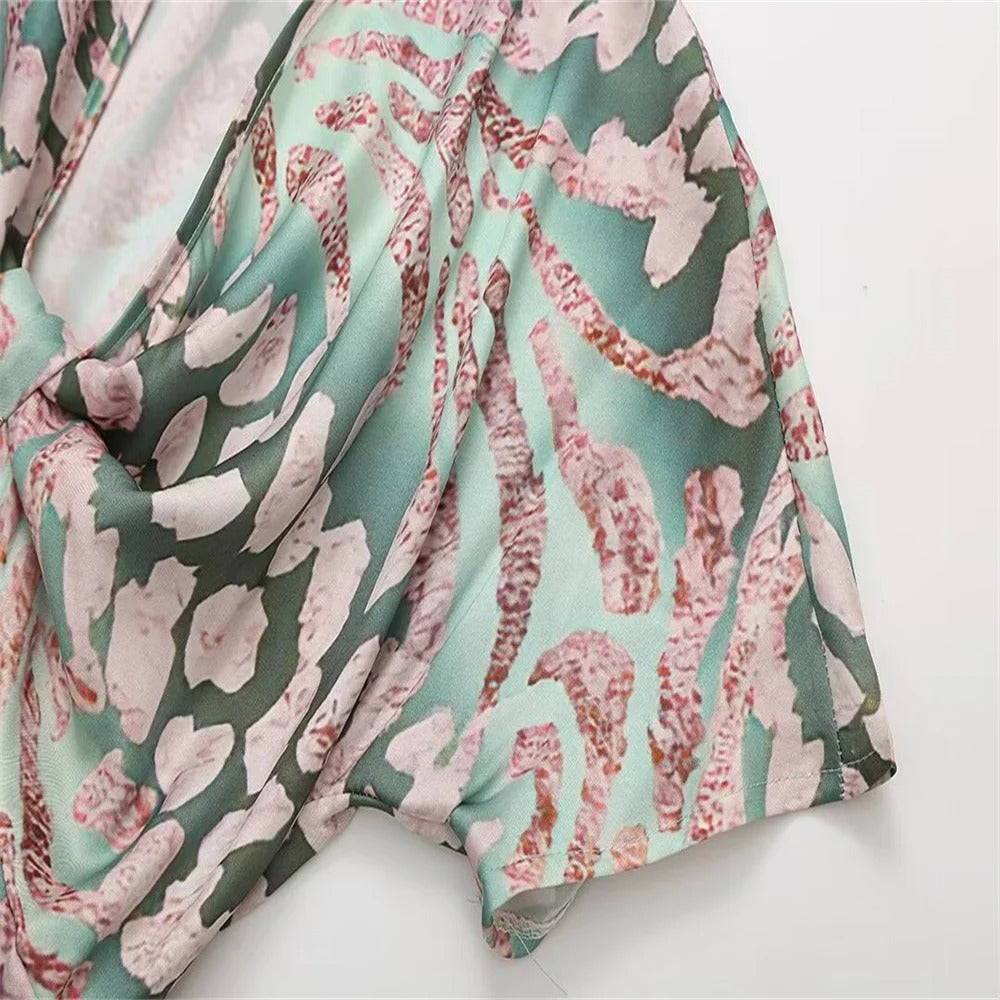 Ysaline | Robe Sans Manche | Décolleté Plongeant | Maxi
