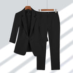Jaycee | Ensemble Blazer Et Pantalon De Travail Décontracté Pour Dames | Élégant