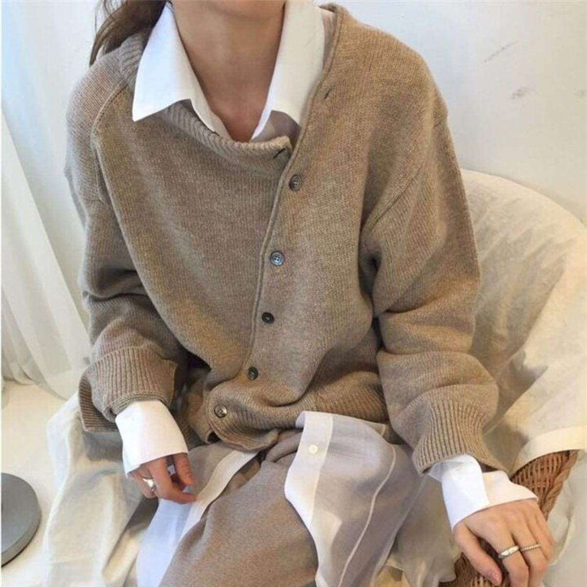 Cardigan Avec Boutons Pour Femmes | Élégant