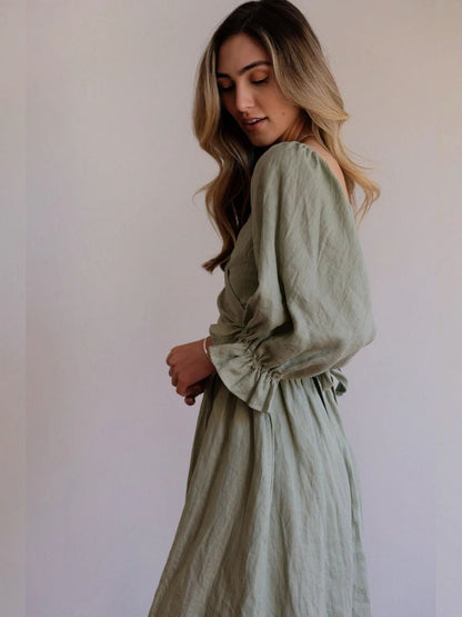 Claribelle | Robe Bohème Romantique De Plage Pour Femmes | Maxi