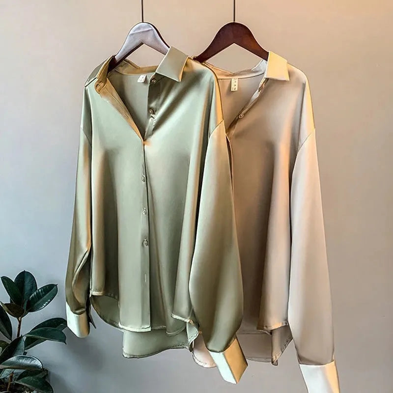 Chemise Élégante À Manches Longues Pour Femme | Timeless