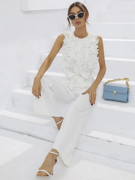 Alexandre | Combinaison Femme Chic | Sans Manches