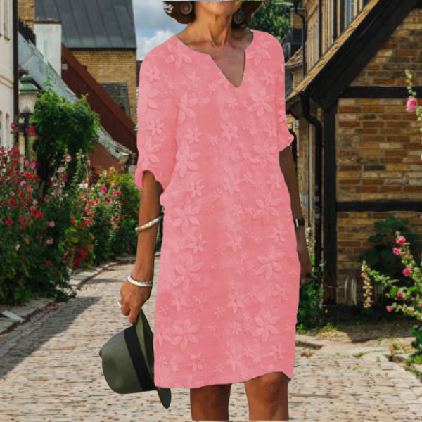 Romalie | Robe Chemise Bohème Pour Femme | Midi