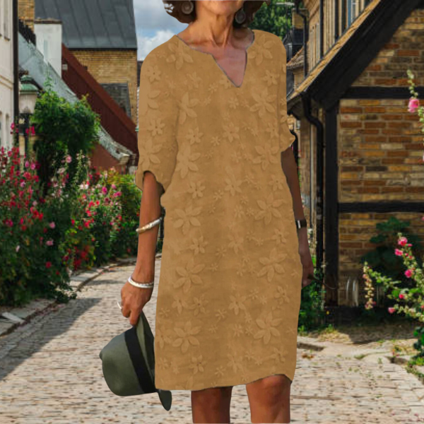 Romalie | Robe Chemise Bohème Pour Femme | Midi