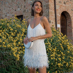 Audrienne | Robe À Paillettes Charme Pour Femme | Mini