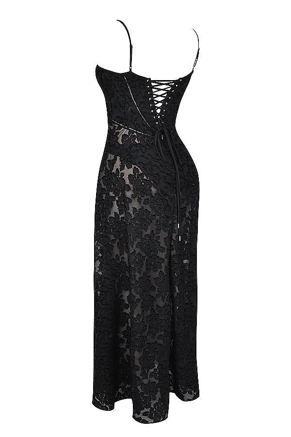 Robe d'invitée de Mariage Longue pour femme | Maxi