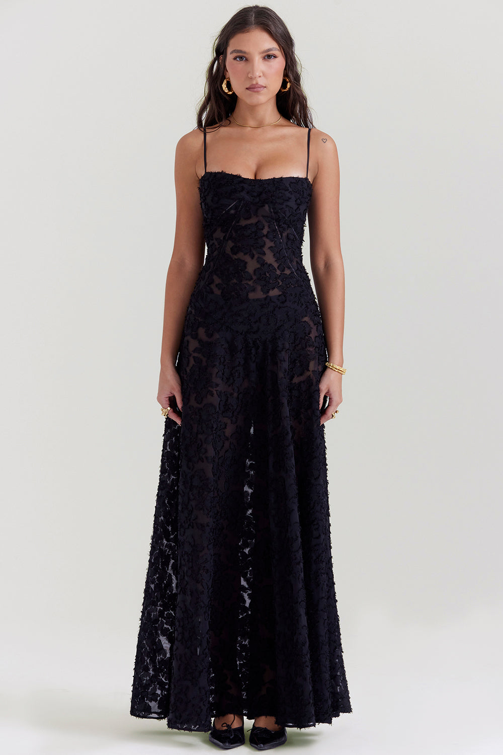Robe d'invitée de Mariage Longue pour femme | Maxi