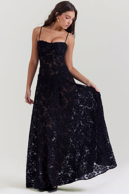 Robe d'invitée de Mariage Longue pour femme | Maxi