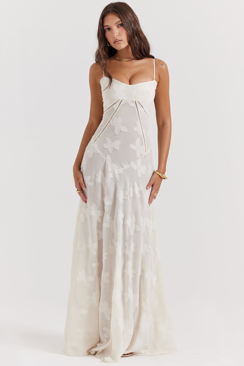 Robe d'invitée de Mariage Longue pour femme | Maxi