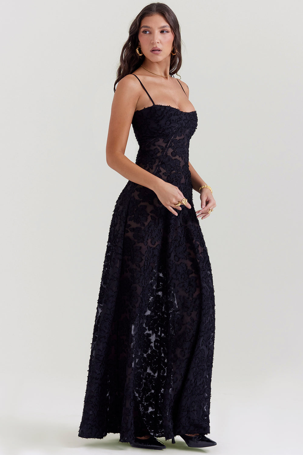 Robe d'invitée de Mariage Longue pour femme | Maxi