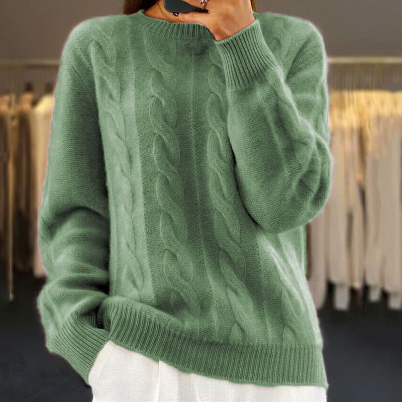 Pull-over Tricoté Pour Femmes | Chaud