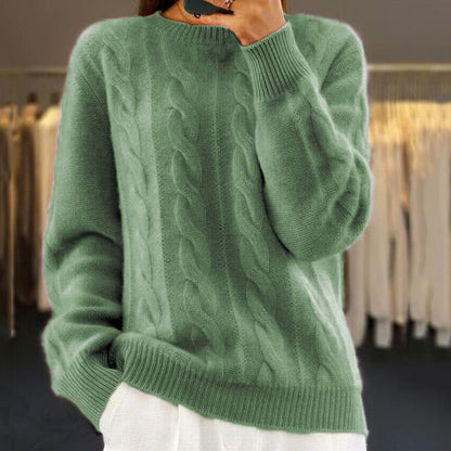 Pull-over Tricoté Pour Femmes | Chaud