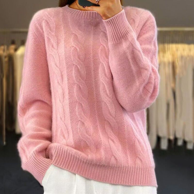 Pull-over Tricoté Pour Femmes | Chaud