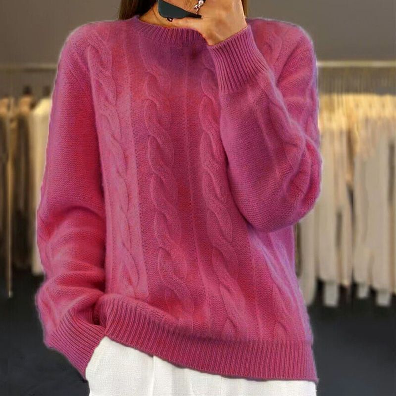 Pull-over Tricoté Pour Femmes | Chaud