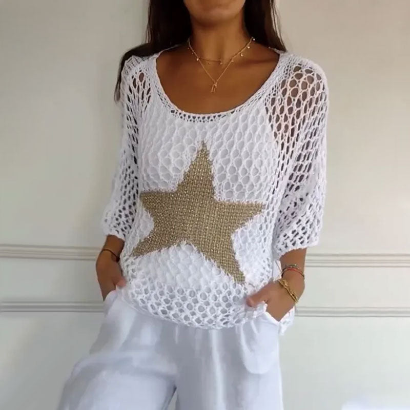 Magalie | Blouse Femme De Couverture | Longues