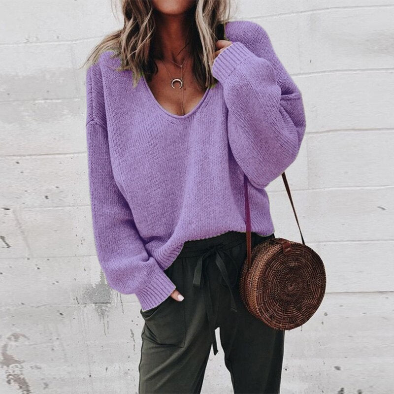 Pull-Over Ample Pour Femme | ELEGANT
