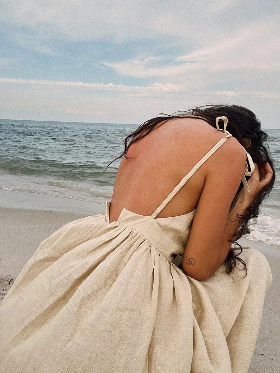 Robe De Plage Chic Pour Femme | Maxi