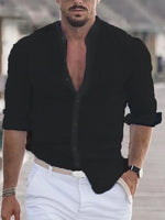 Norval | Chemise Manche Longue Pour Hommes | Anglaise